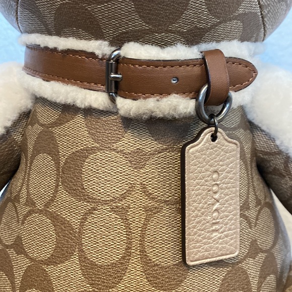 Coach Monogram Canvas Teddy Bear - Limited Edition - New York - Picture 8 of 12